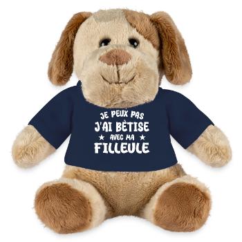 I can't I messed up with my goddaughter - MiniFeet® Dog Helge - french navy - Front