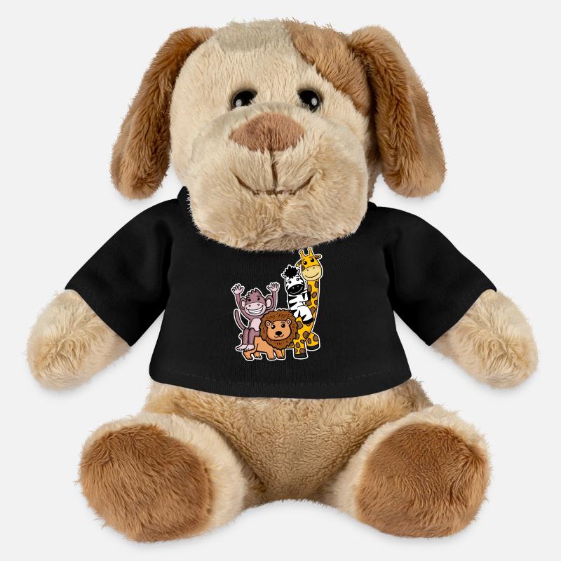 Cute animals - MiniFeet® Dog Helge - black