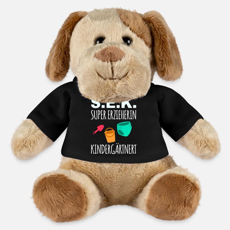 Erzieherin - MiniFeet® Hund Helge - Schwarz