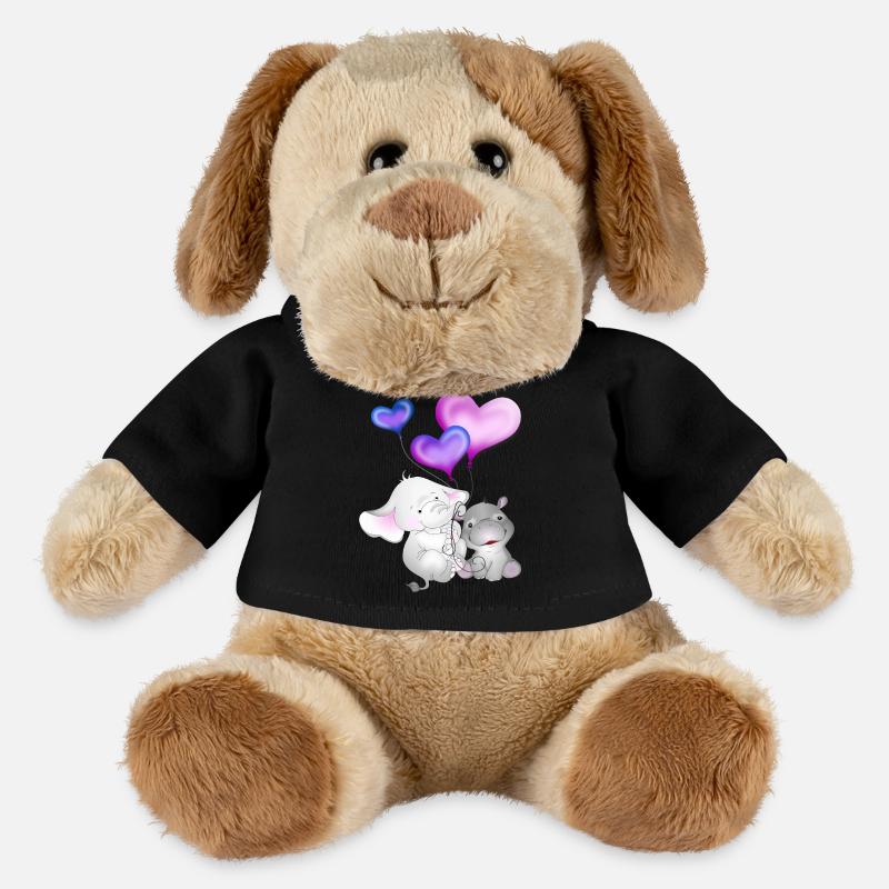 Elefant Luftballon Nilpferd - MiniFeet® Hund Helge - Schwarz