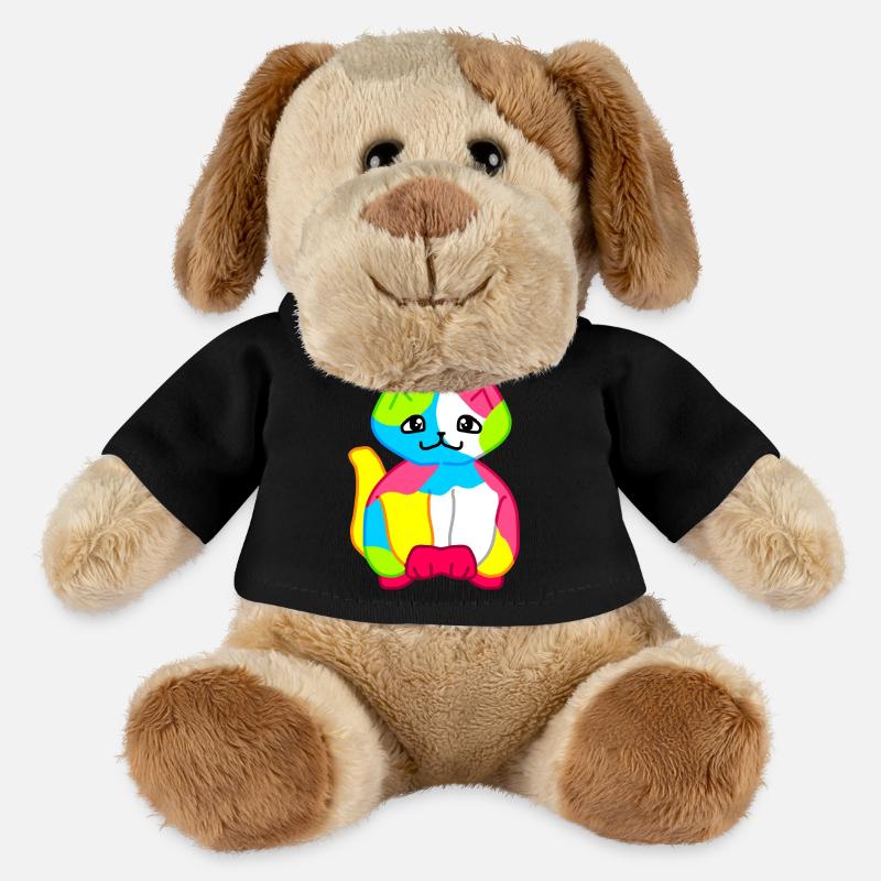 Kritzel Katze - MiniFeet® Hund Helge - Schwarz