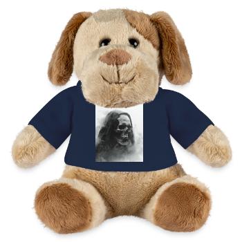 Dark skull in the fog - MiniFeet® Dog Helge - french navy - Front