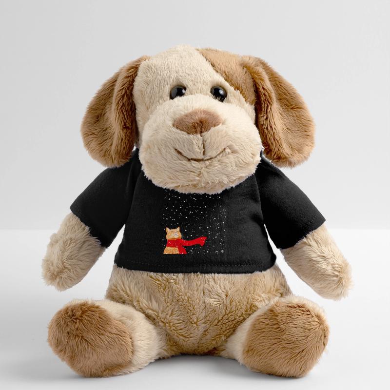 Tabby adore Snow Chien en peluche Helge MiniFeet®