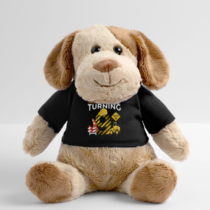 I will be 9 9th birthday construction theme party MiniFeet® Dog Helge