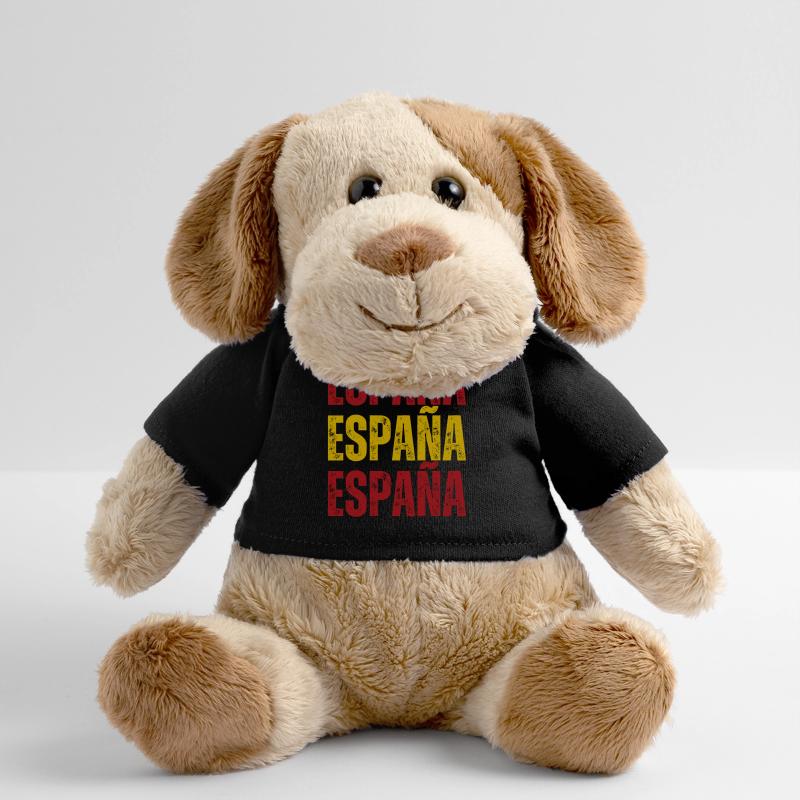 Drapeau de l’Espagne, fierté espagnole Chien en peluche Helge MiniFeet®
