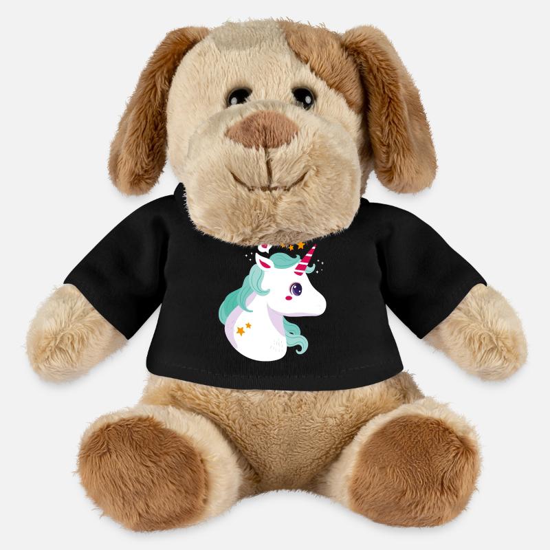 Einhorn - Einhorn - Einhorn - MiniFeet® Hund Helge - Schwarz