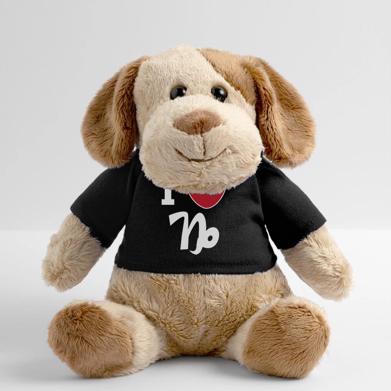 Capricorne Heart Statement Astrologie Superstition Chien en peluche Helge MiniFeet®