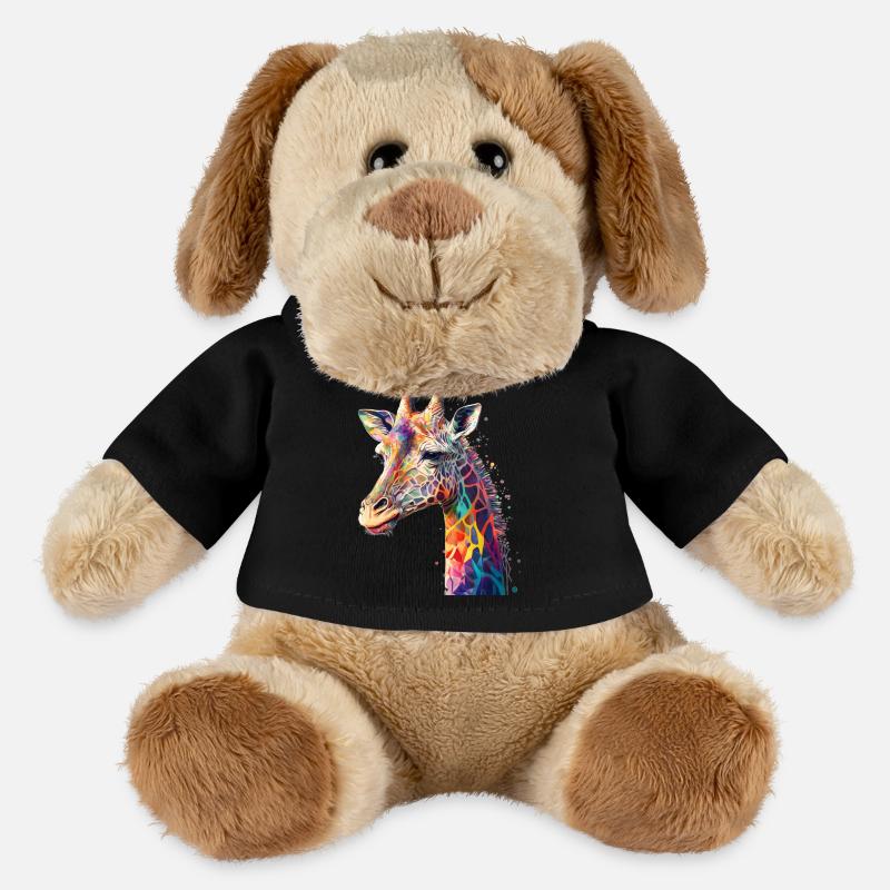 Giraffe - MiniFeet® Hund Helge - Schwarz