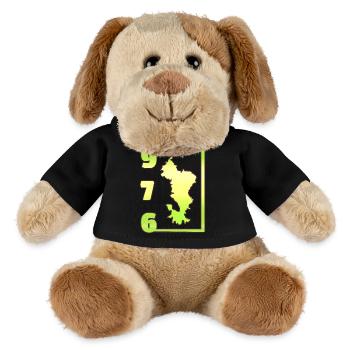 T SHIRT 976 MAYOTTE - MiniFeet® Dog Helge - black - Front