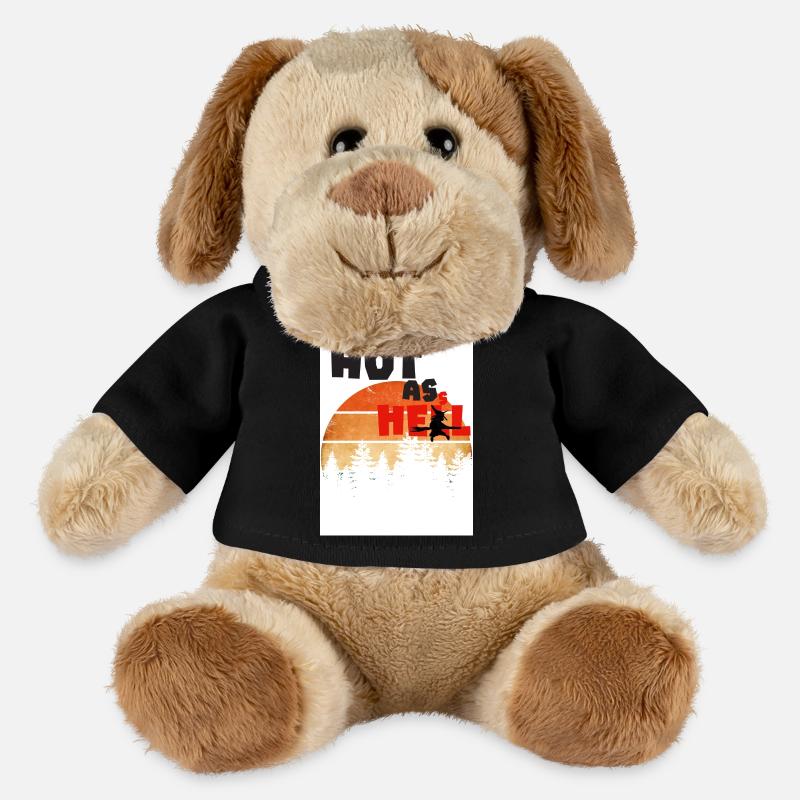 Chaud comme l’enfer. Chaud comme l’enfer. - Chien en peluche Helge MiniFeet® - noir