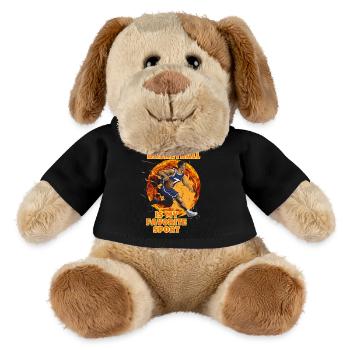 Basketball Is my favorite sport - MiniFeet® Dog Helge - black - Front