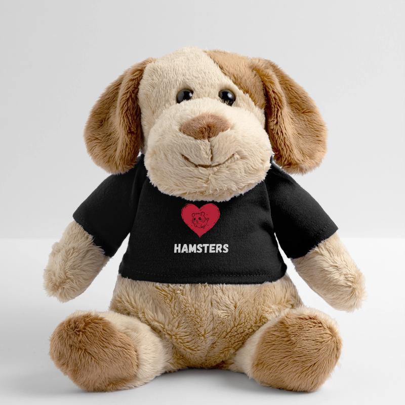 J’adore les hamsters Chien en peluche Helge MiniFeet®