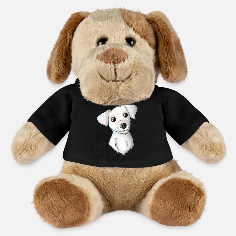 Jack Russell Pattern 2 - MiniFeet® Dog Helge - black