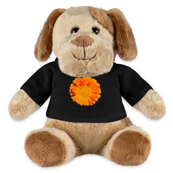 Fleur Blossom - Chien en peluche Helge MiniFeet® - noir - Devant