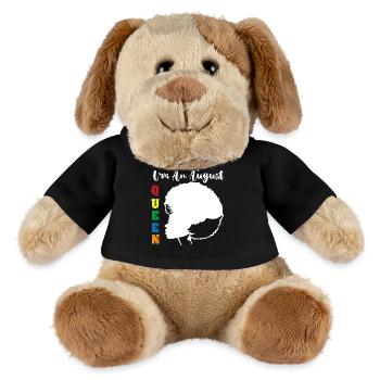 Signe du zodiaque Lion - Chien en peluche Helge MiniFeet® - noir - Devant