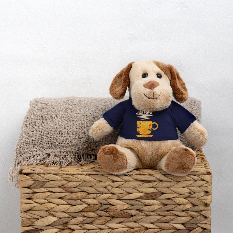 la vie commence après le café e 271 Chien en peluche Helge MiniFeet®