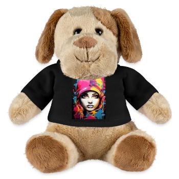 Graffiti style2 - MiniFeet® Dog Helge - black - Front