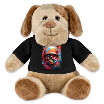 Graffiti style3 - MiniFeet® Dog Helge - black - Front