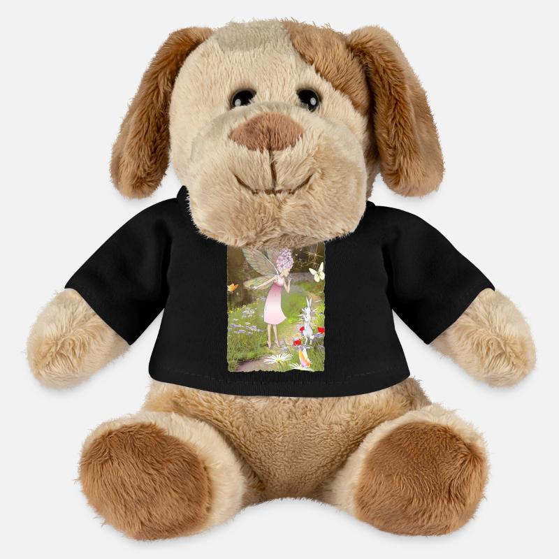 Ostara et Max - Chien en peluche Helge MiniFeet® - noir