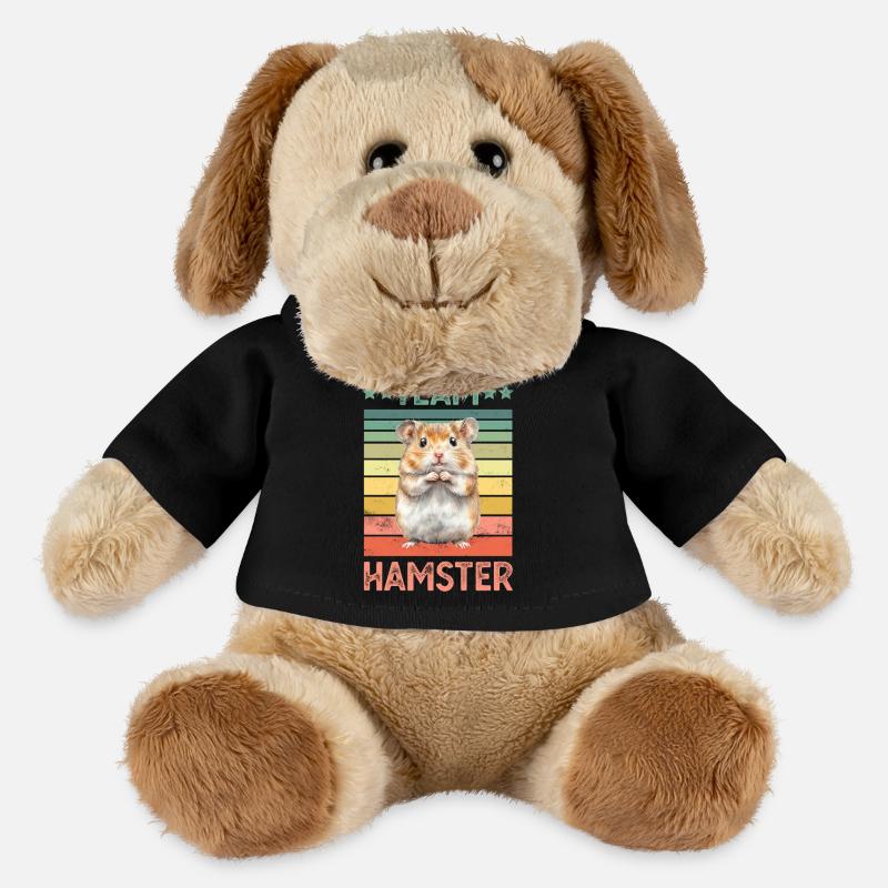 Hamster - MiniFeet® Hund Helge - Schwarz