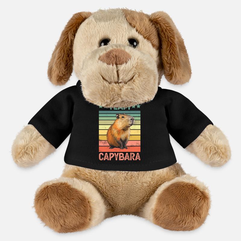 Capybara Wasserschwein - MiniFeet® Hund Helge - Schwarz