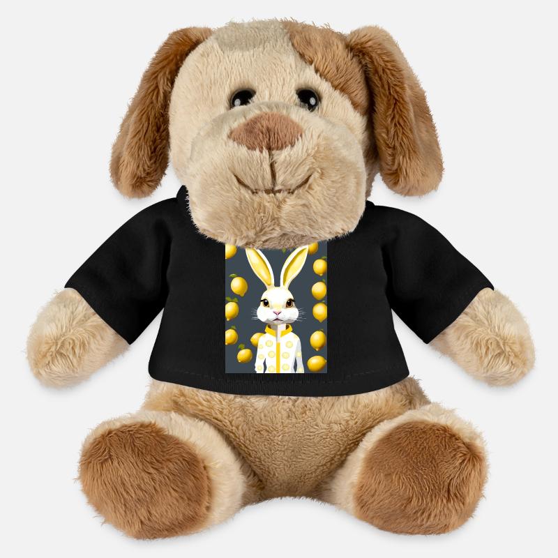 Citrus Bunny, Lemon Pop Glow - MiniFeet® Hund Helge - Schwarz