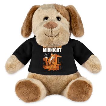 Gaming after midnight: Fox on the controller - MiniFeet® Dog Helge - black - Front