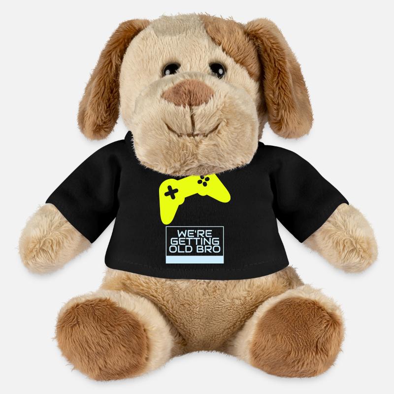 Gamer-Nostalgie: Wir werden älter - MiniFeet® Hund Helge - Schwarz