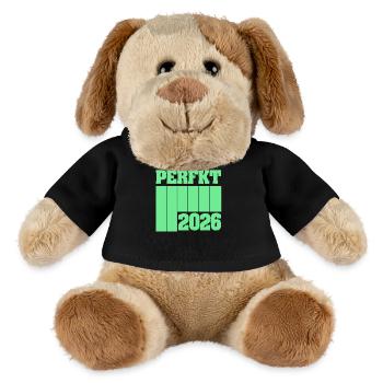 2026 - Chien en peluche Helge MiniFeet® - noir - Devant