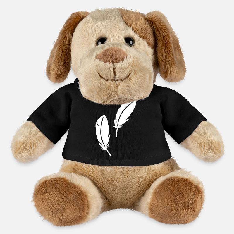 Federn - MiniFeet® Hund Helge - Schwarz