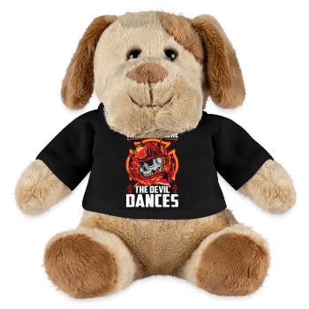 fire Department - MiniFeet® Dog Helge - black - Front