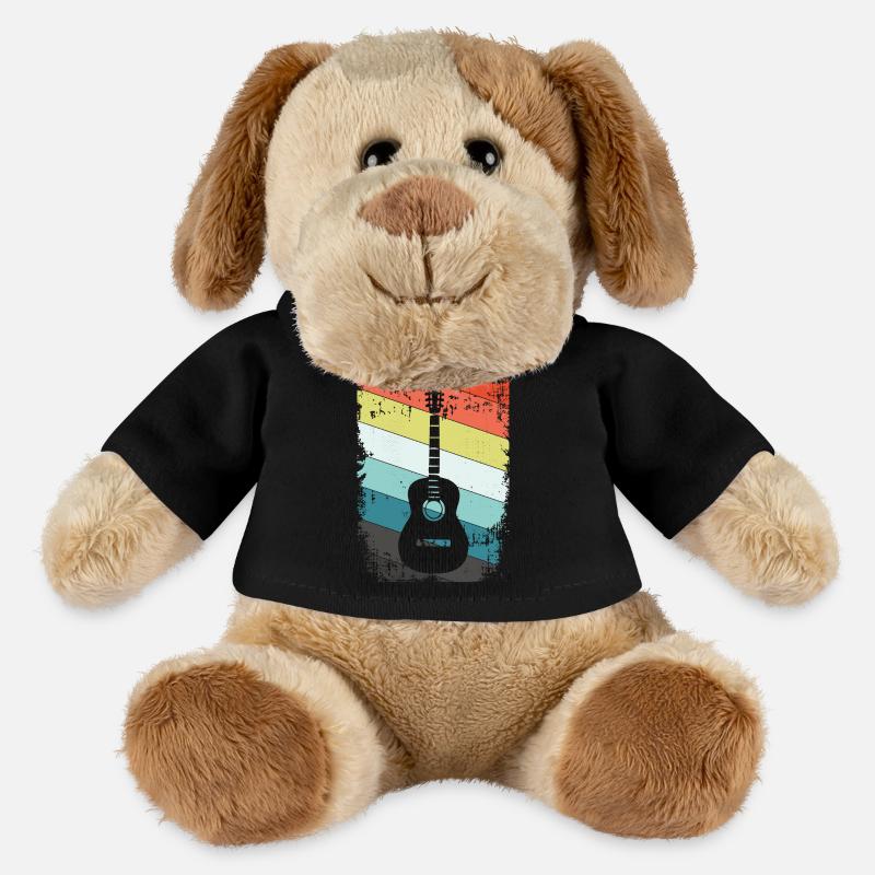 Gitarre - MiniFeet® Hund Helge - Schwarz