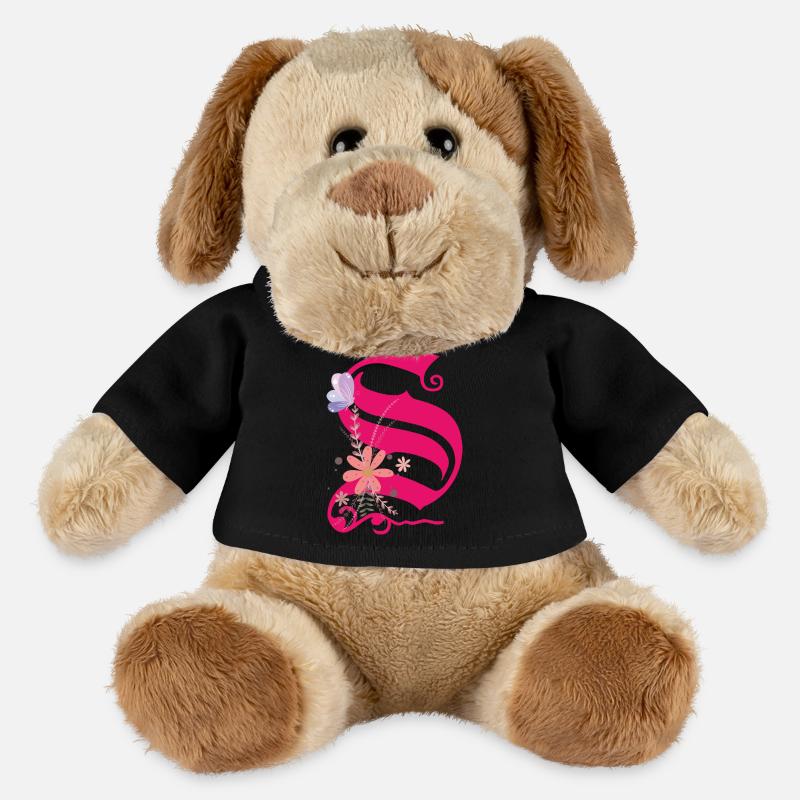Buchstabe S - MiniFeet® Hund Helge - Schwarz