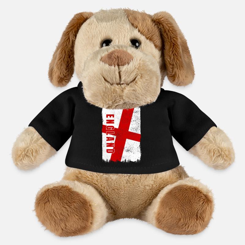 England Flagge - MiniFeet® Hund Helge - Schwarz