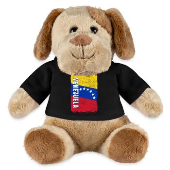Venezuela vintage flag - MiniFeet® Dog Helge - black - Front