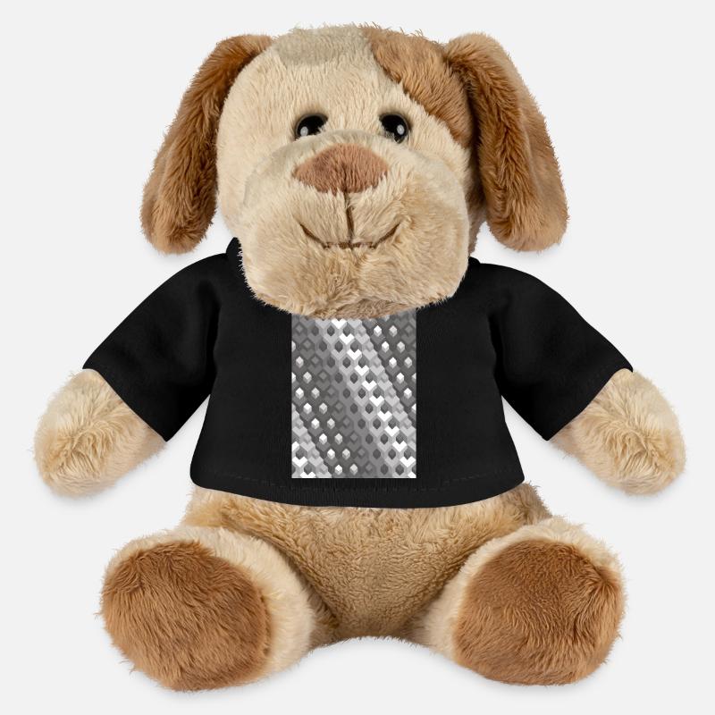 Grayscale gradient Turn right - MiniFeet® Dog Helge - black