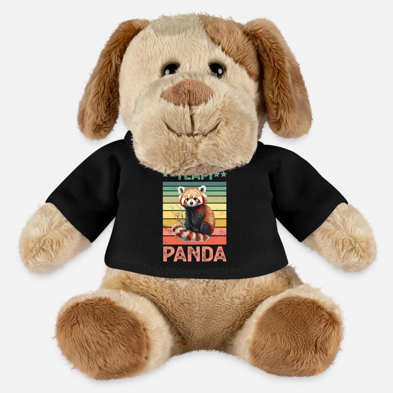 Roter Panda - MiniFeet® Hund Helge - Schwarz