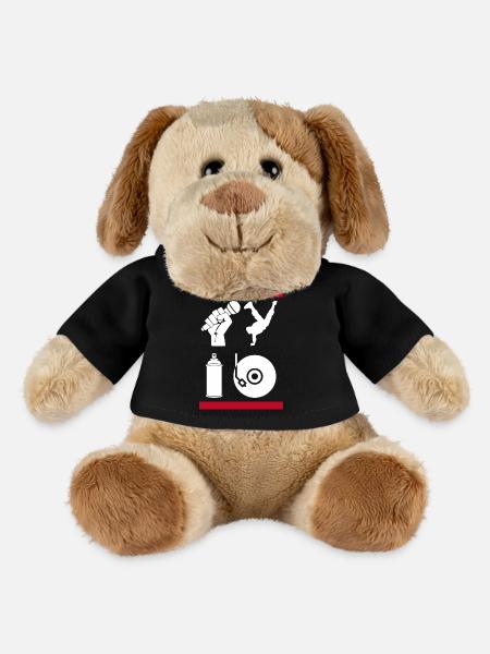 The 4 Elements of Hip-Hop - MiniFeet® Dog Helge - black