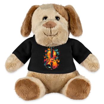 Violine - MiniFeet® Hund Helge - Schwarz - Vorne