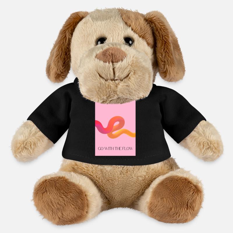 Going with the flow - MiniFeet® Dog Helge - black
