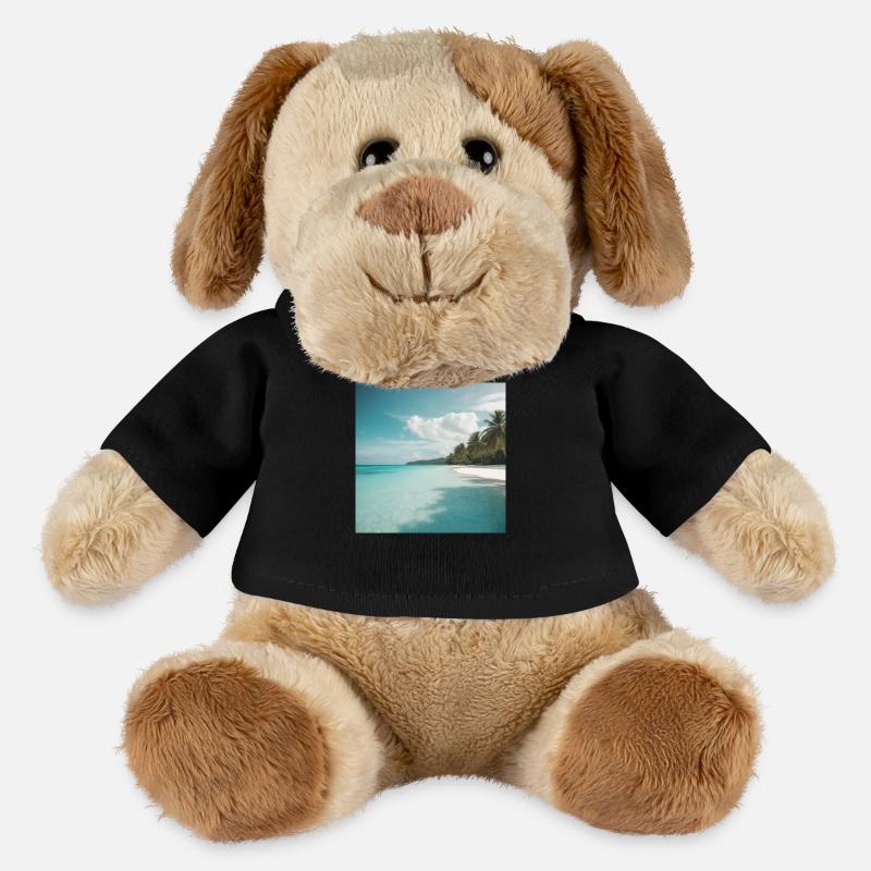Tropisches Paradies - MiniFeet® Hund Helge - Schwarz