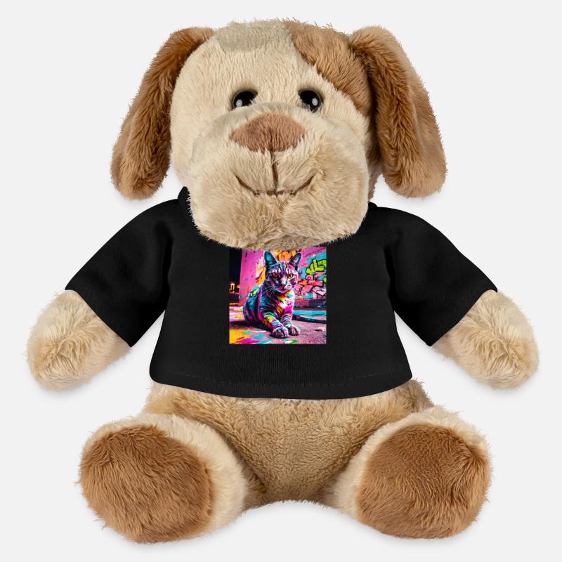 Katze Grafitti - MiniFeet® Hund Helge - Schwarz