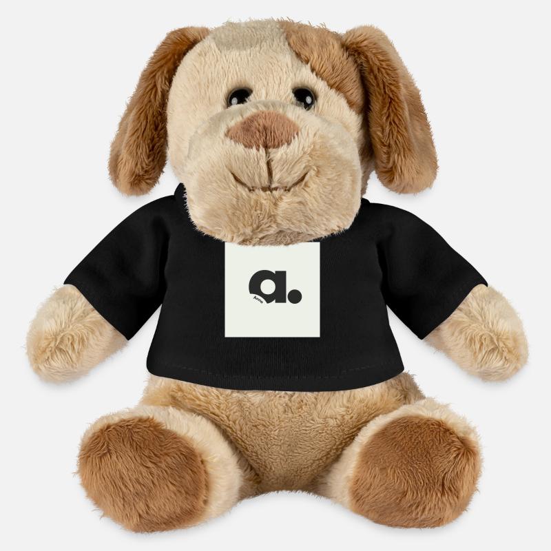 Personalisiert - MiniFeet® Hund Helge - Schwarz