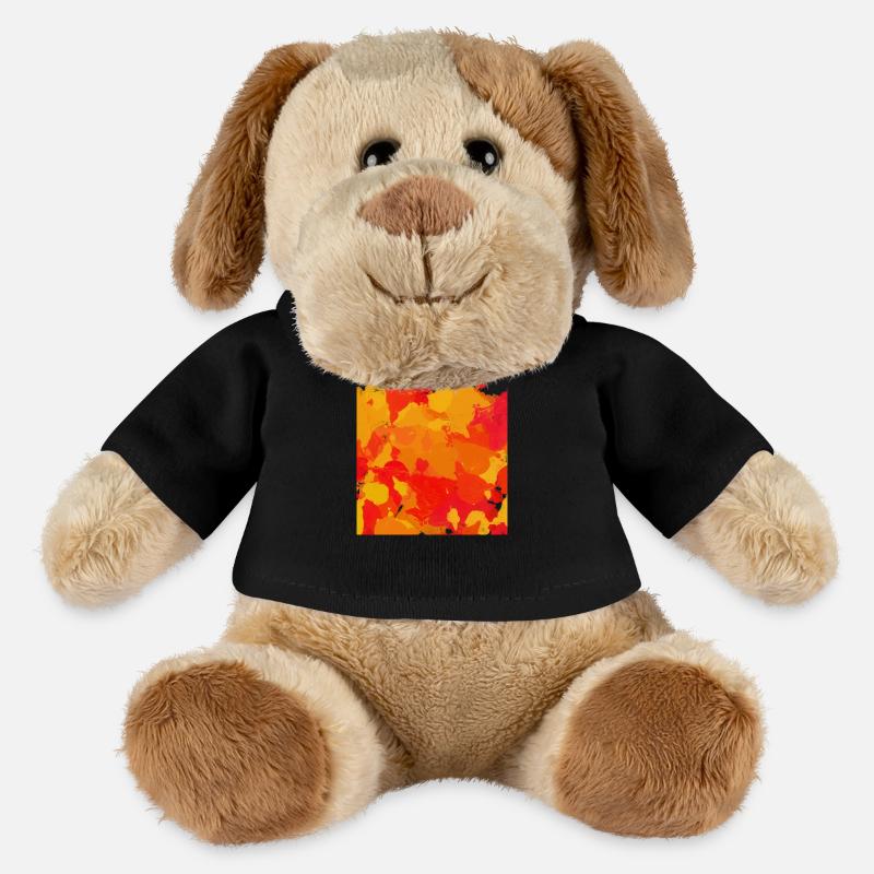 Des taches de couleur - Chien en peluche Helge MiniFeet® - noir