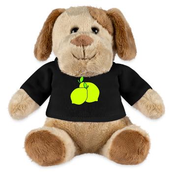zitronen - MiniFeet® Hund Helge - Schwarz - Vorne