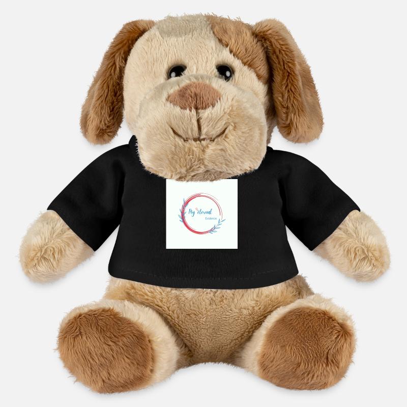 Rainbow butterfly créa - Chien en peluche Helge MiniFeet® - noir