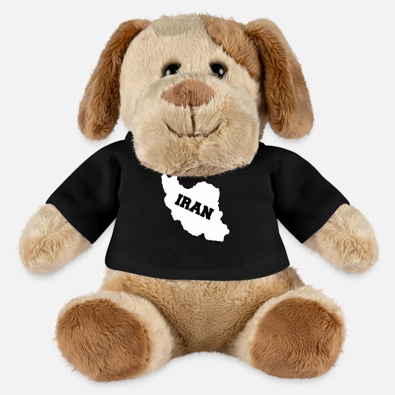 Iran - Chien en peluche Helge MiniFeet® - noir
