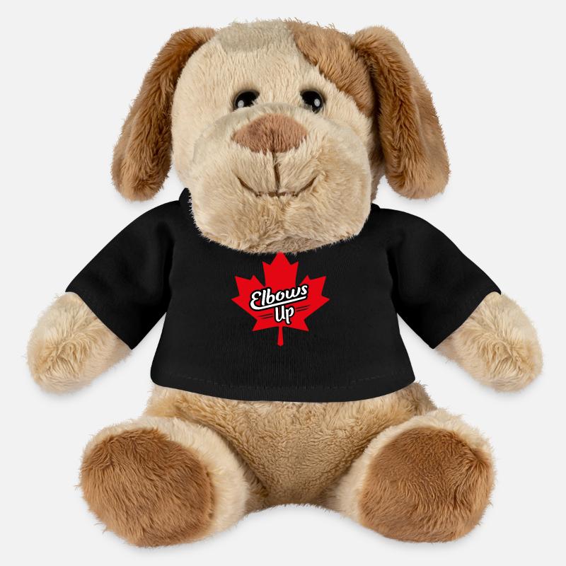 Elbows up Canada - MiniFeet® Hund Helge - Schwarz