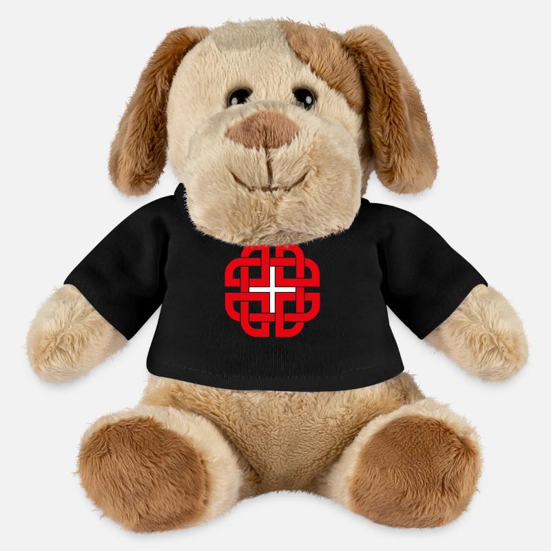 Keltischer Schildknoten - MiniFeet® Hund Helge - Schwarz