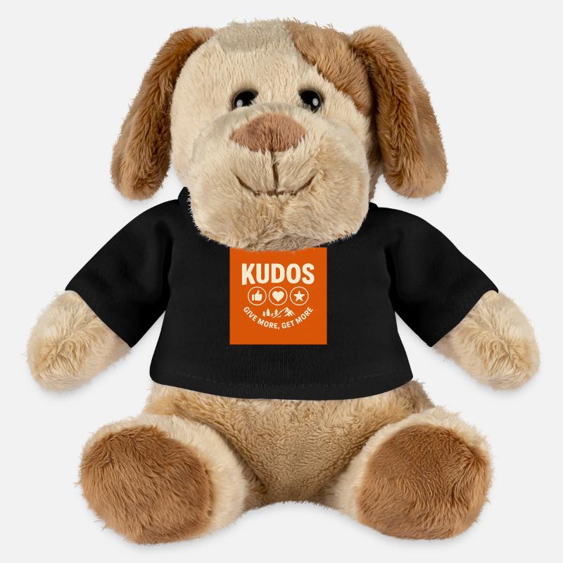 Get kudos - Chien en peluche Helge MiniFeet® - noir